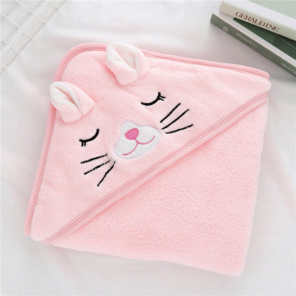 Animals Baby Towel with Ears
