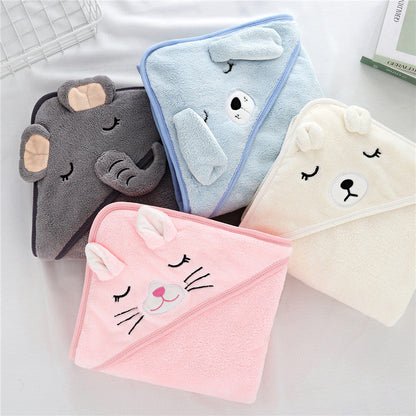 Animals Baby Towel with Ears