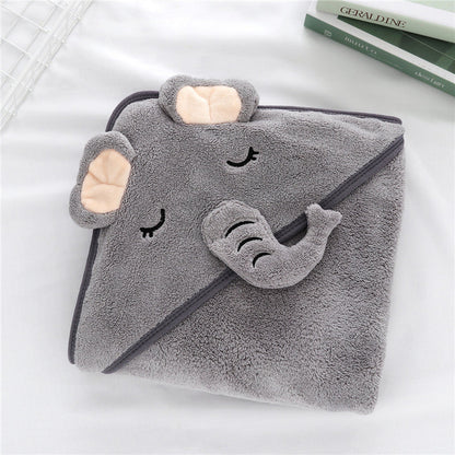 Animals Baby Towel with Ears