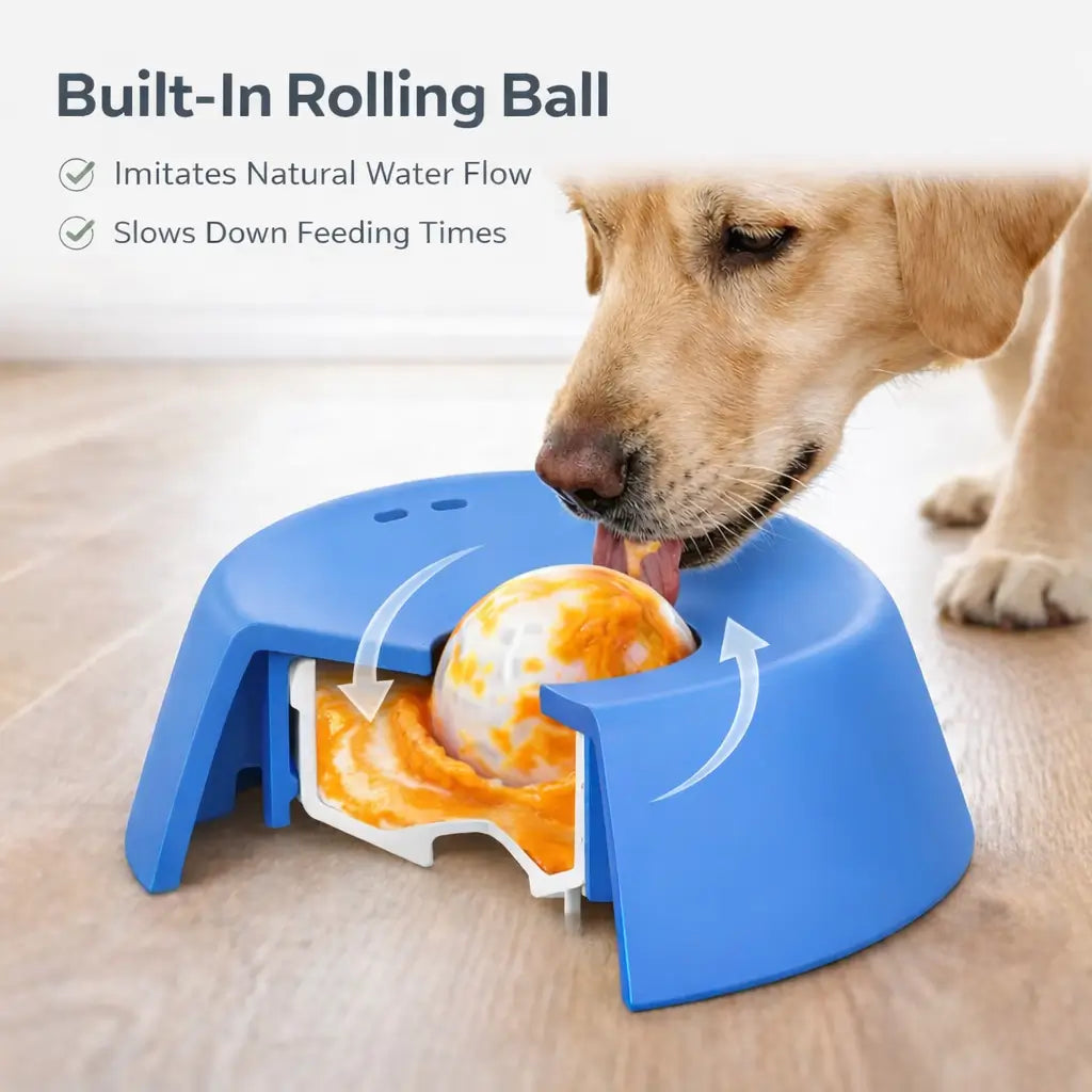 PawSafe™ Anti-Bloat Slow Feeder